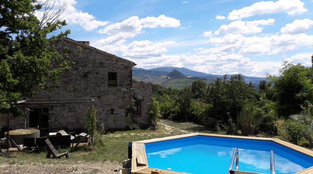 Sasso Erminia R&B Ecosostenibile Novafeltria Exteriér fotografie